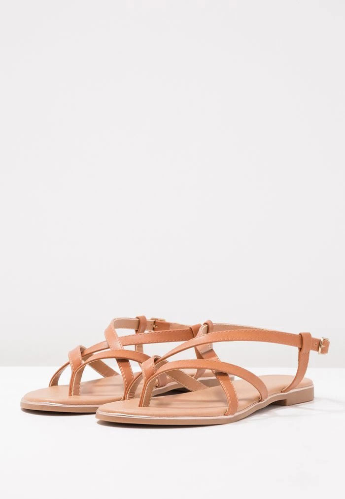 Sandale ANNA FIELD Anna Field T-bar Sandals Marron Femme | CQH-1862265